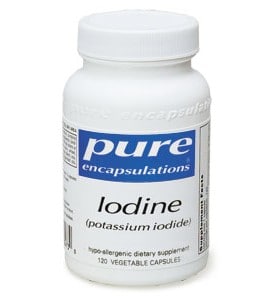 pure encapsulations postassium iodine